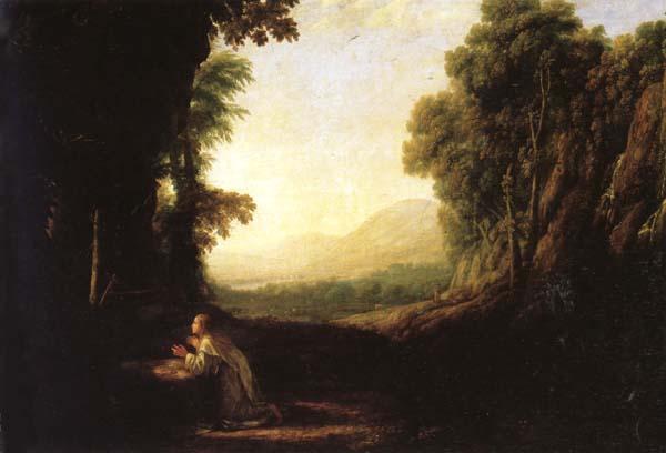Claude Lorrain Landscape with a the Penitent Magdalen oil painting image